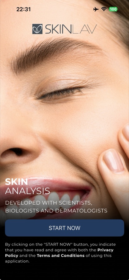 Skinlav app screenshot